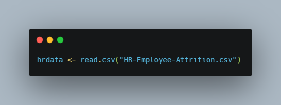 Read a CSV file